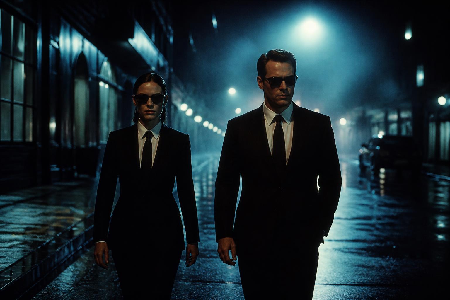 THE BLACK SUITS artwork